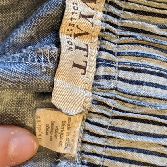 Striped linen shorts - Picture 3 of 3